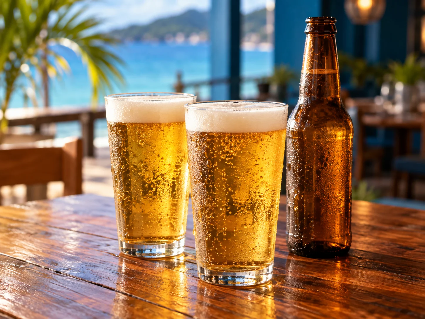 KI-generiertes Illustrationsbild: Bier