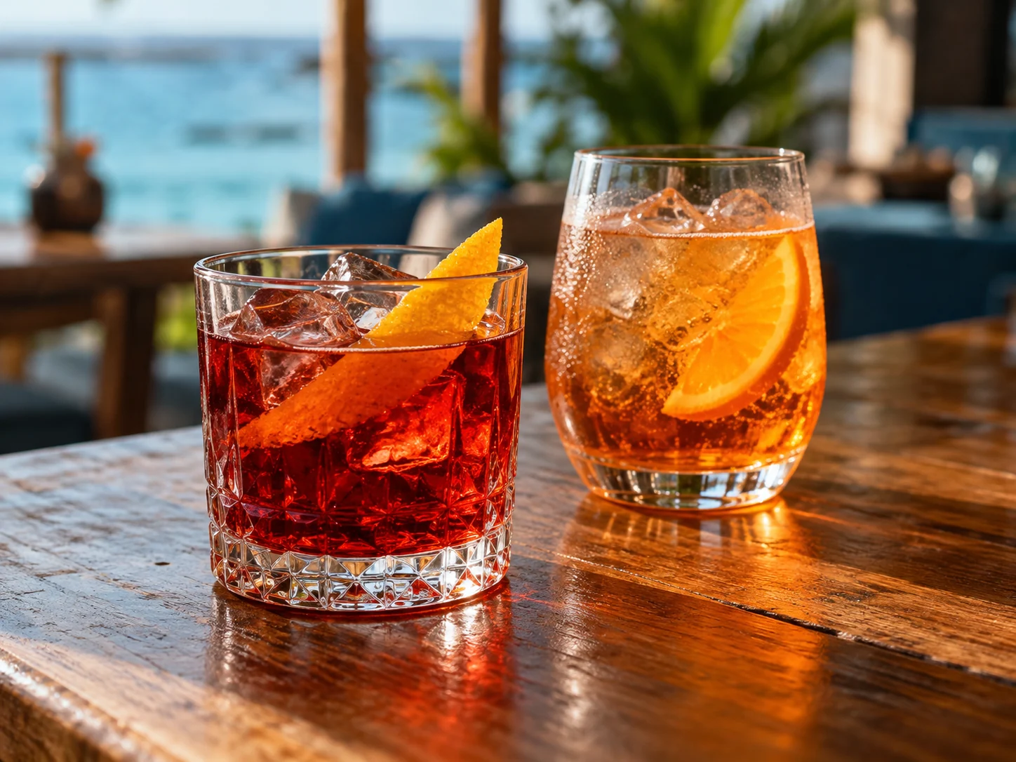 KI-generiertes Illustrationsbild: Aperitifs