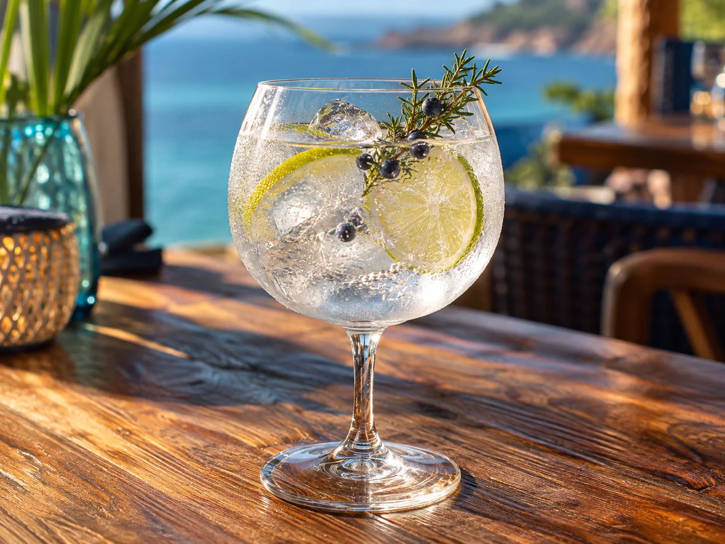 KI-generiertes Illustrationsbild: Gin